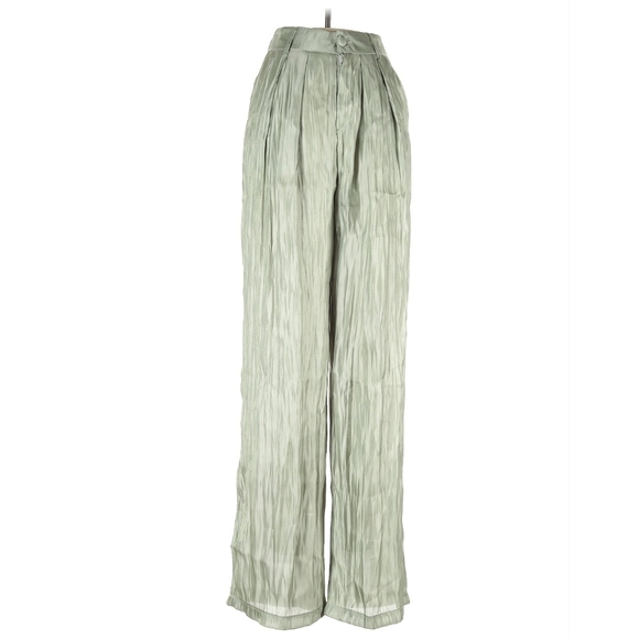 Nasty gal sage pants 26 waist high waist - Picture 1 of 3